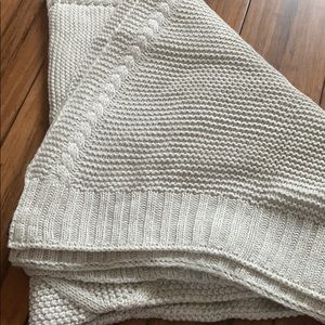 Aerie knitted blanket